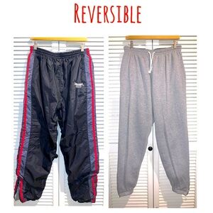 Vintage Spalding reversible parachute track pants Men’s large